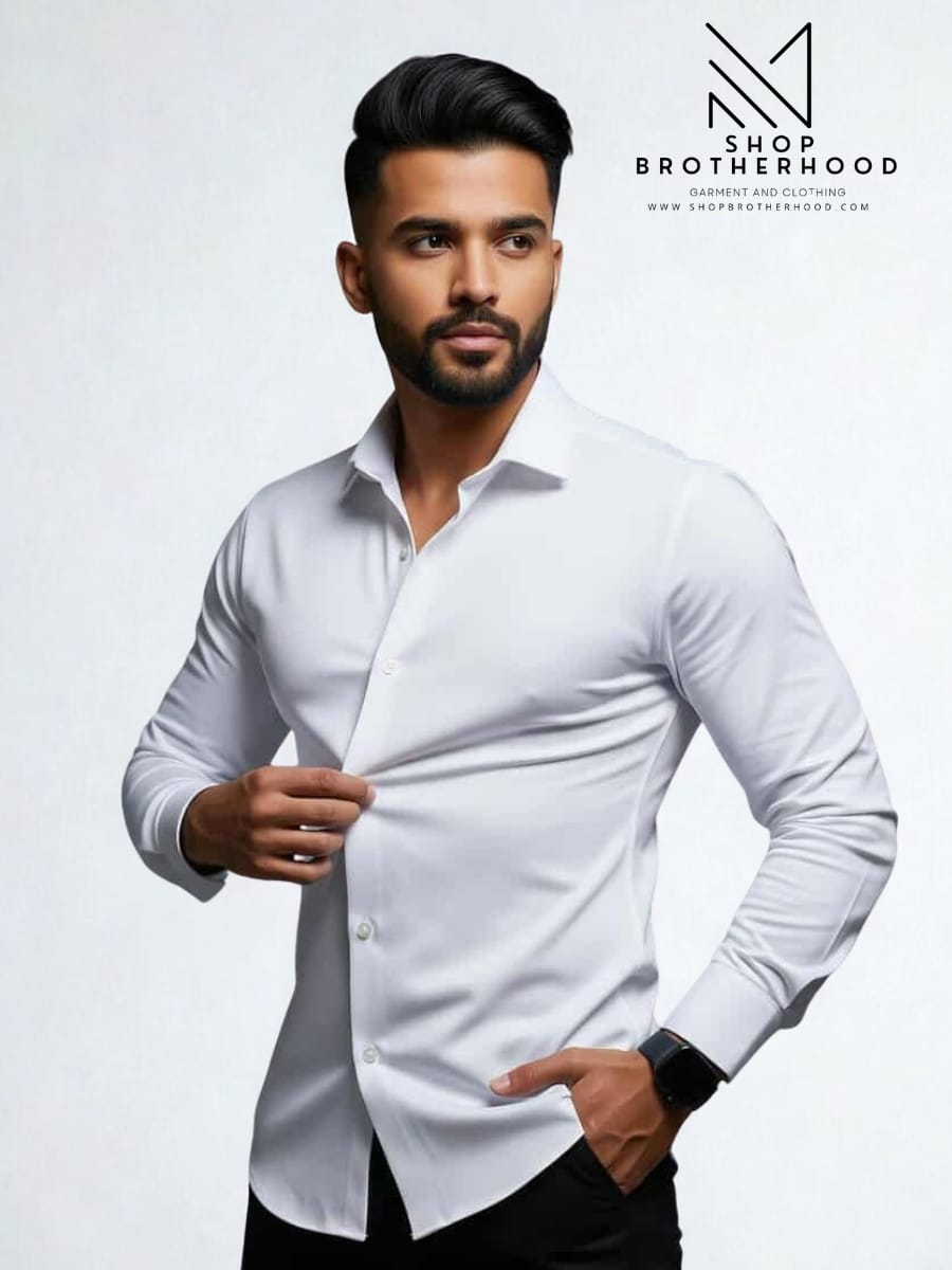 Formal Shirt - Full Sleeve -White